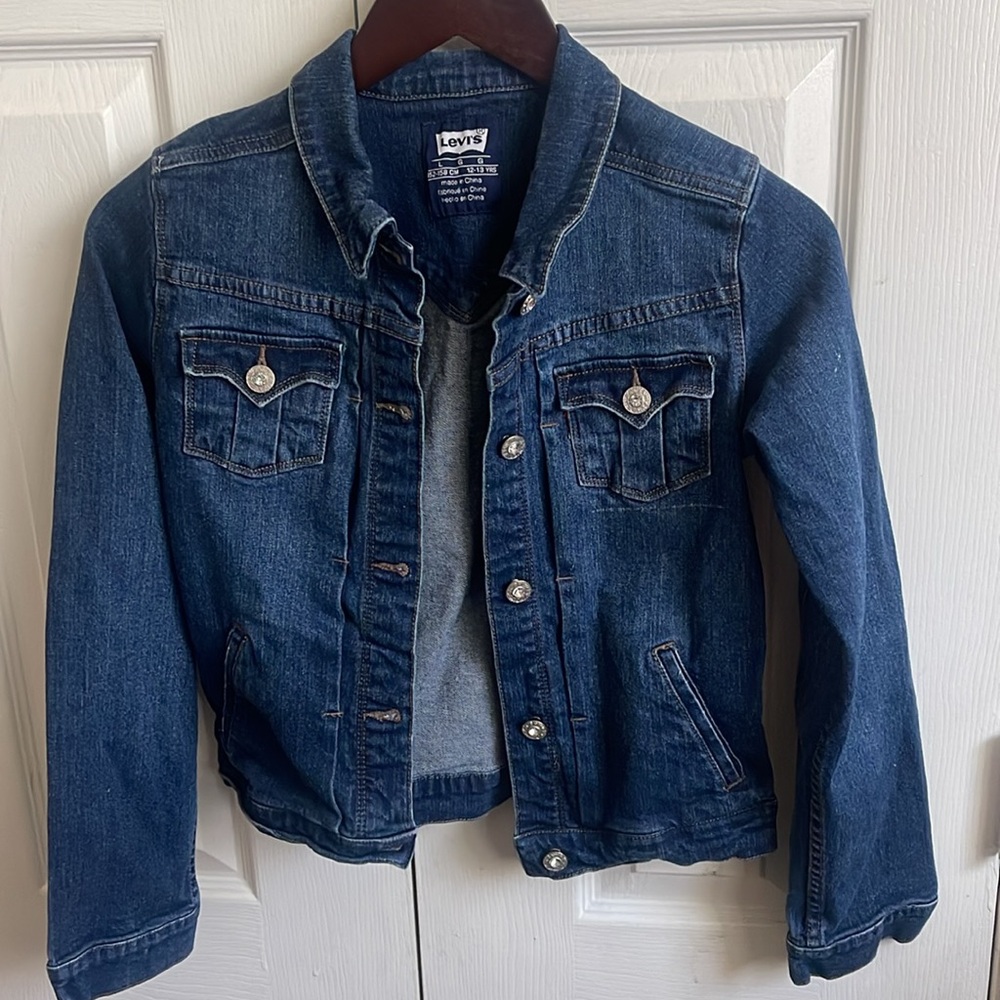 Girls Levi’s Denim Jacket - Picture 2 of 4